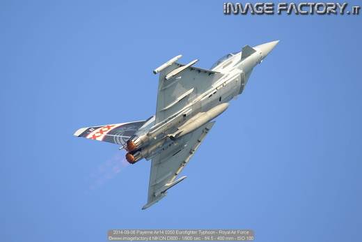 2014-09-06 Payerne Air14 0350 Eurofighter Typhoon - Royal Air Force